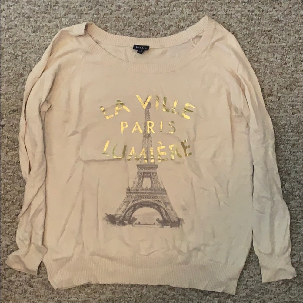 Torrid graphic sweater top